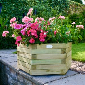 Hutton Large Hexagonal Planter