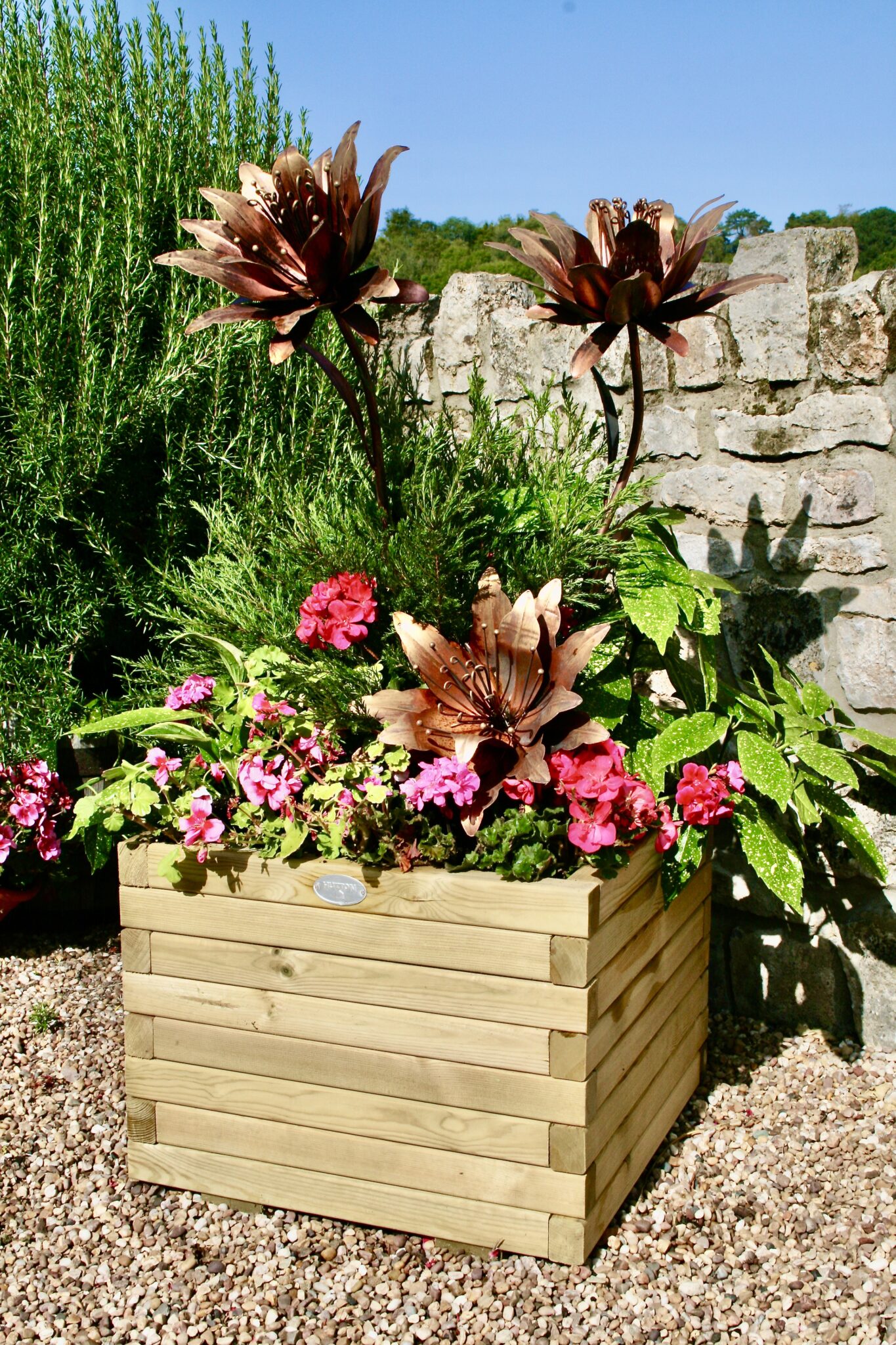 Hutton Large Square Planter