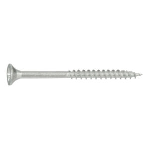 5 x 80 mm Timber Screws Ruspert Silver (100) Pack Size