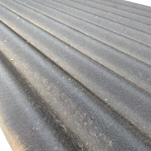 Onduline Bitumen Corrugated Roof Sheet Black 2m x 1m