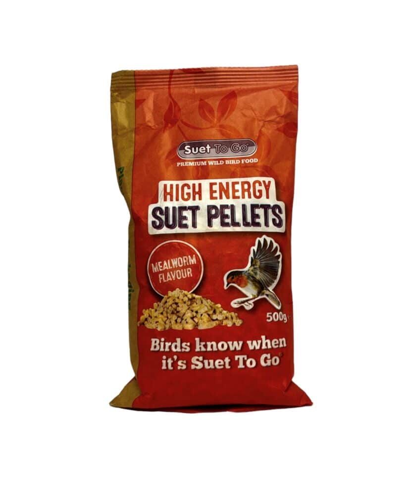 Suet To Go High Energy Suet Pellets Mealworm Flavour 500g Red Horse