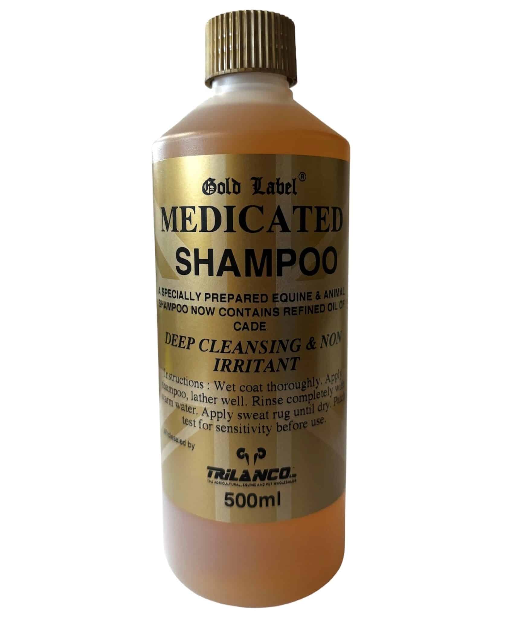 Gold Label Medicated Shampoo 500ml